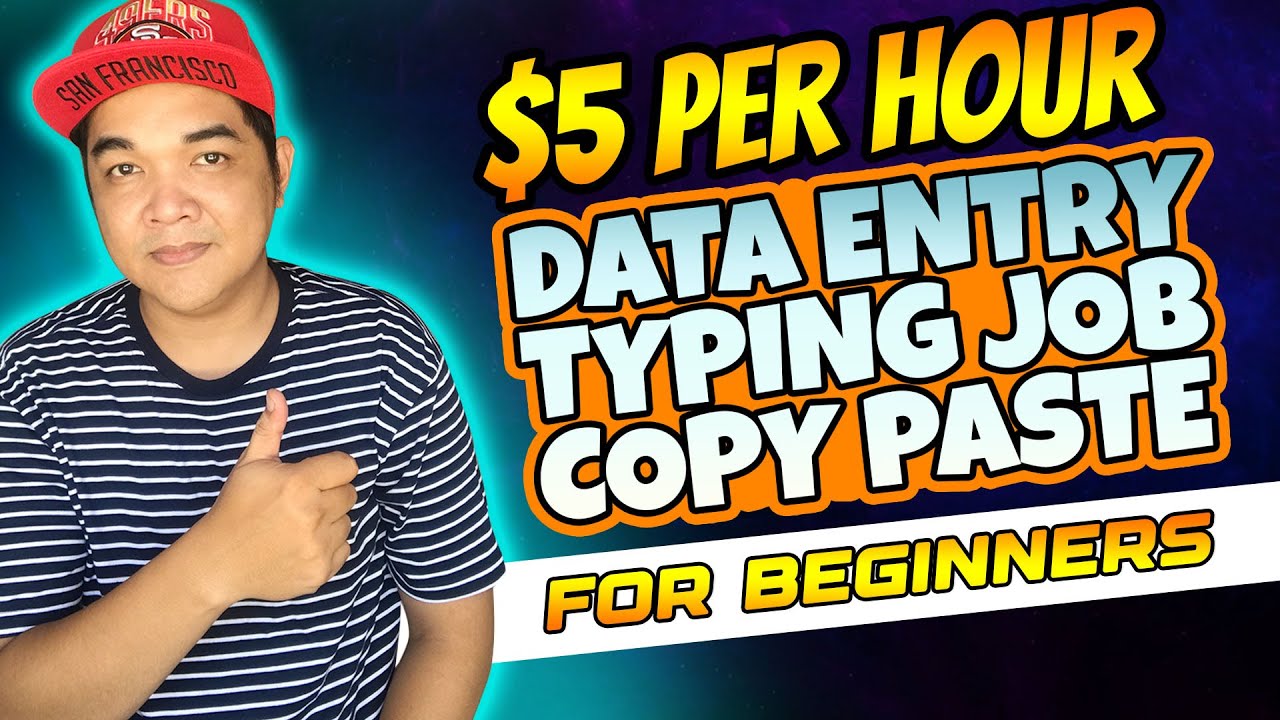 Typing Job  Data Entry  Copy Paste Work From Home How To Find Job For Beginner Tutorial
