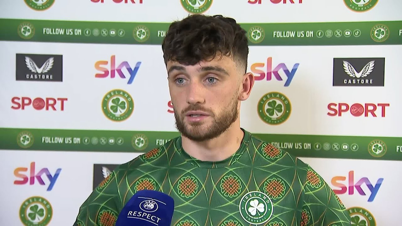 Match-winner Troy Parrot after goal against Hungary