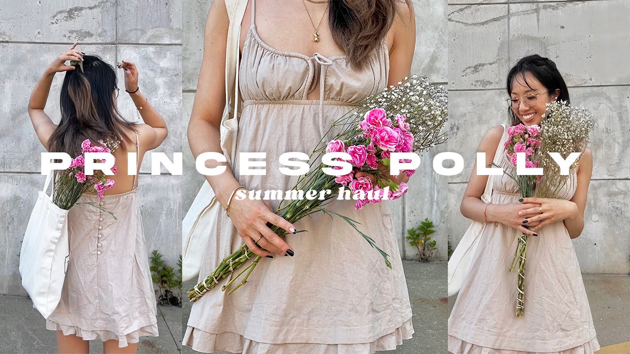 casual summer outfits ☀️ ft. princess polly try-on haul 2022