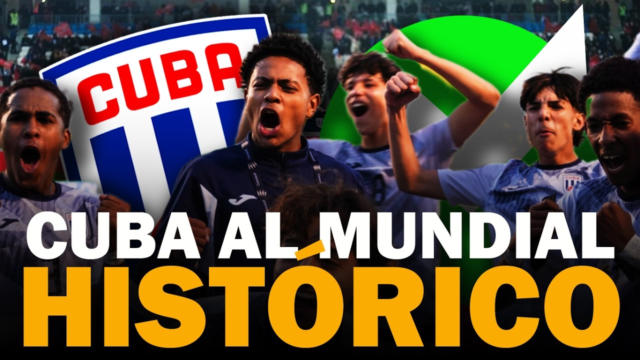 &iexcl;HIST&Oacute;RICO! Cuba se clasifica al Mundial Sub-17 de Qatar 2026