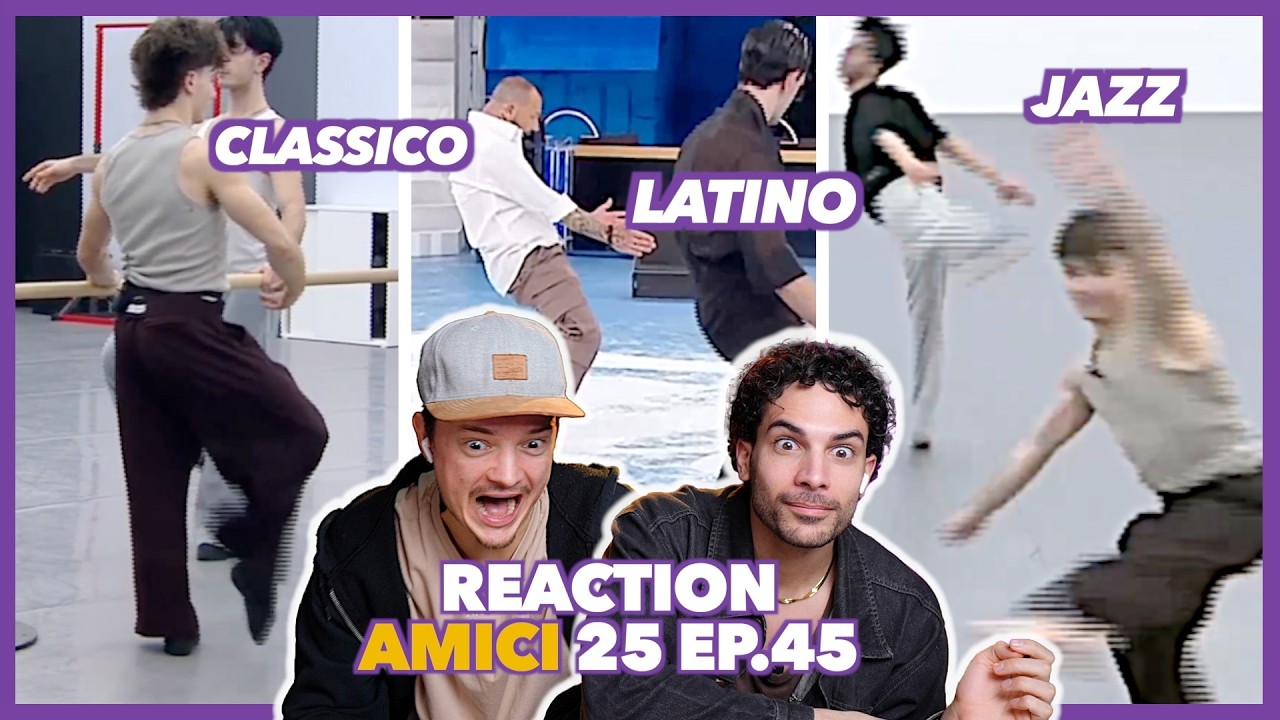 Finalmente DANZA: Classico, Latino, Jazz! Reaction Amici 25 ep.45