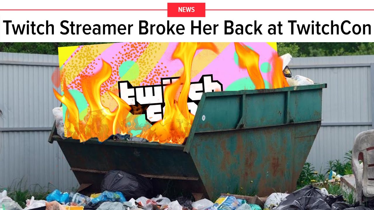 twitchcon was a dumpster fire