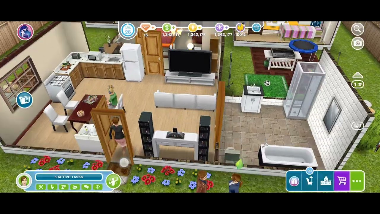 The Sims Freeplay The Sunset Mall Quest Completed