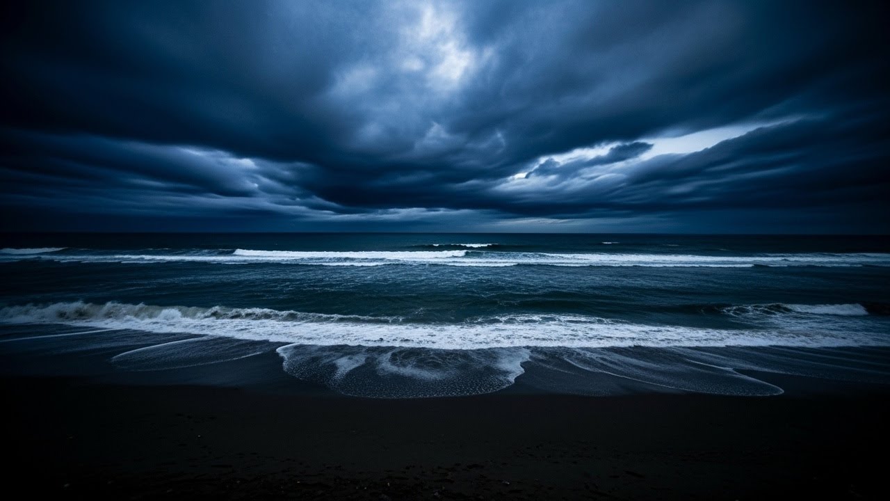Ocean Waves for Deep Sleep | Deep Sleep Meditation Background