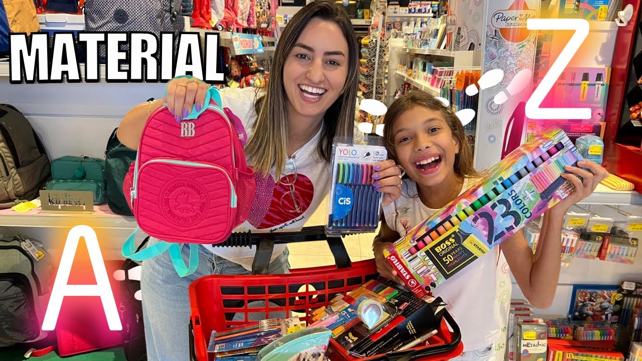 MATERIAL ESCOLAR DE A a Z NA ART PEL | PAPELARIA ART PEL