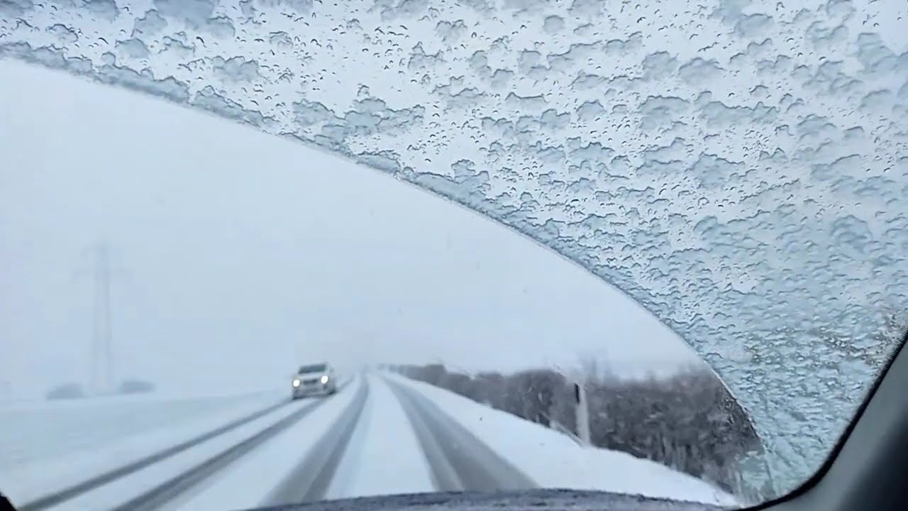 Snow Storm Today in Switzerland🇨🇭