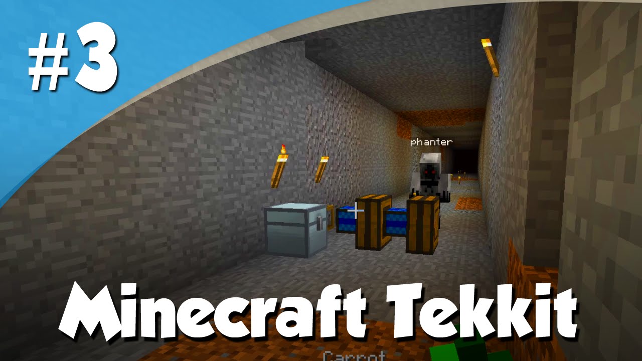 Minecraft Tekkit #3 - Turtles En Een Redstone Pump!