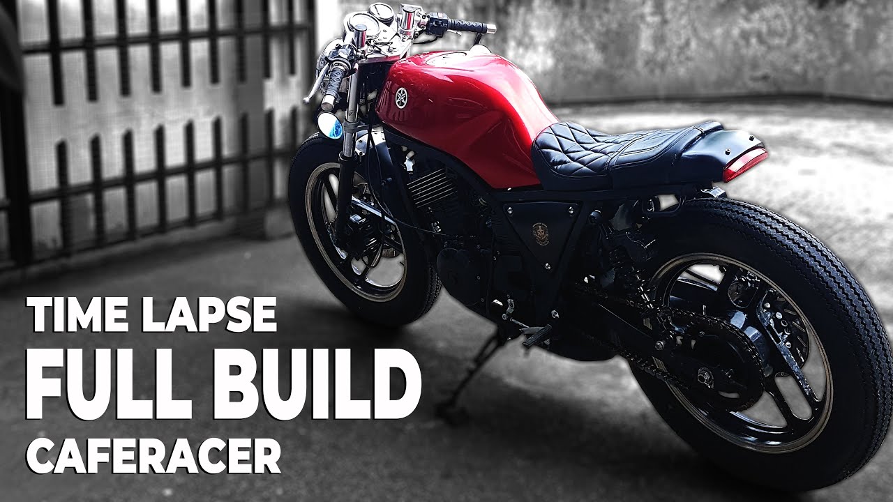 EP.19 FULL MODIFICATION '86 YAMAHA SRX400 'CAFERACER BUILD' | TIME LAPSE
