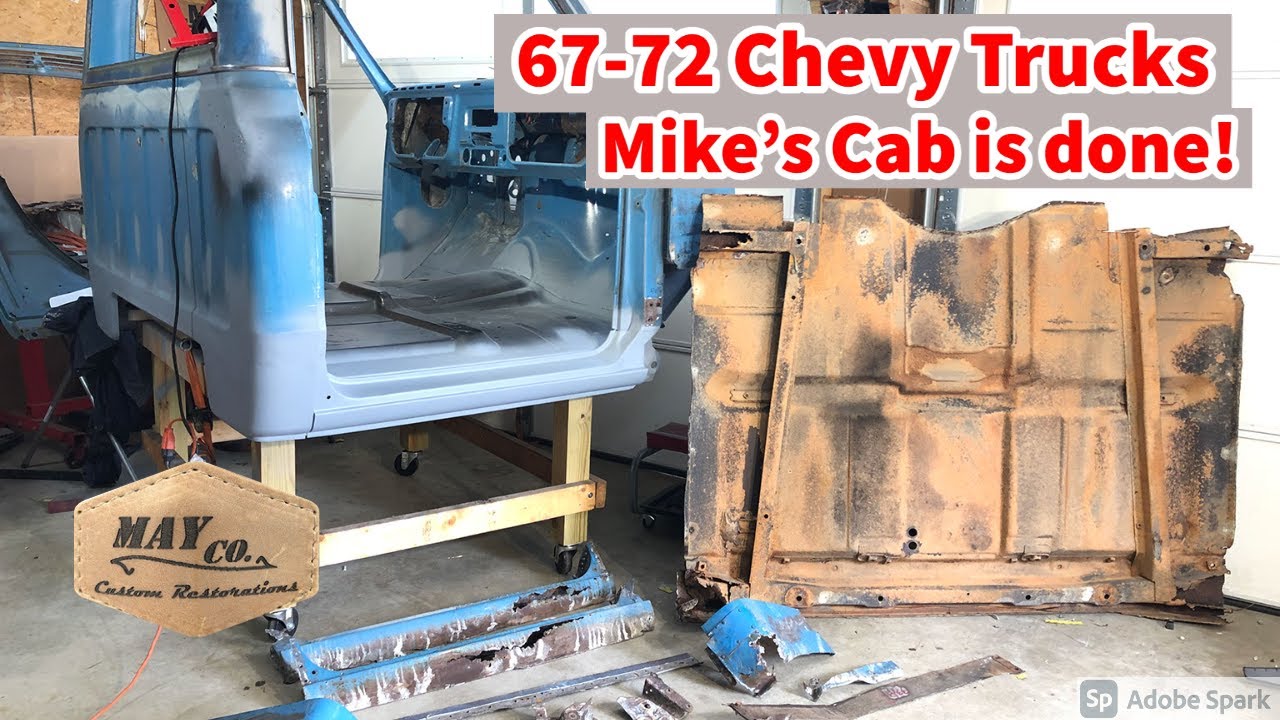 1967-1972 Chevy Truck C10 - Final Floor Pan Weld in