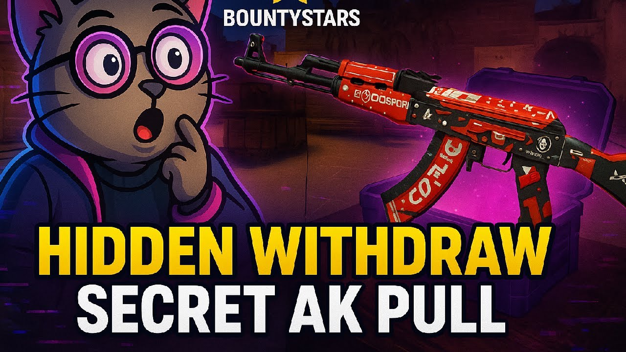 HOW TO WITHDRAW SKINS AT BOUNTYSTARS? PROMO CODE
