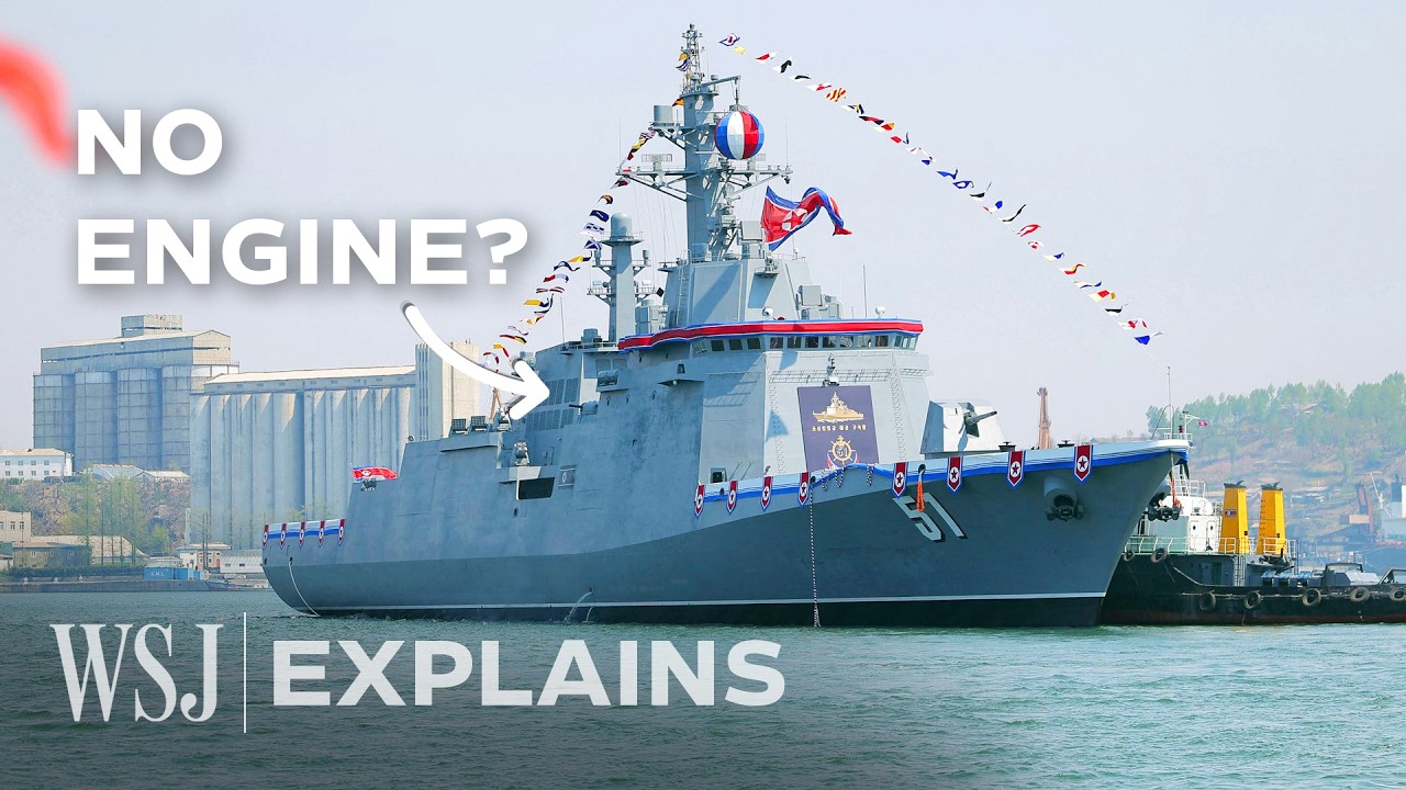How North Korea’s New Warship Exposes Fast Shipbuilding Tricks | WSJ
