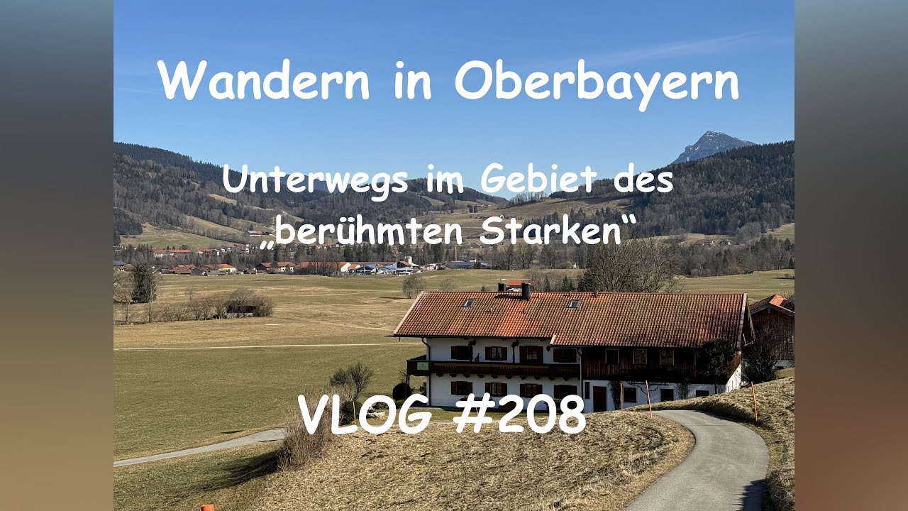 Wandern in Oberbayern - (22.02.2025): Ruhpolding - Stockreit VLOG #208