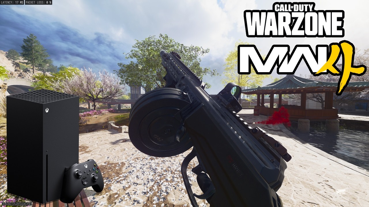 MW4 Warzone &mdash; Xbox Series X 120 Гц &mdash; Тест FPS