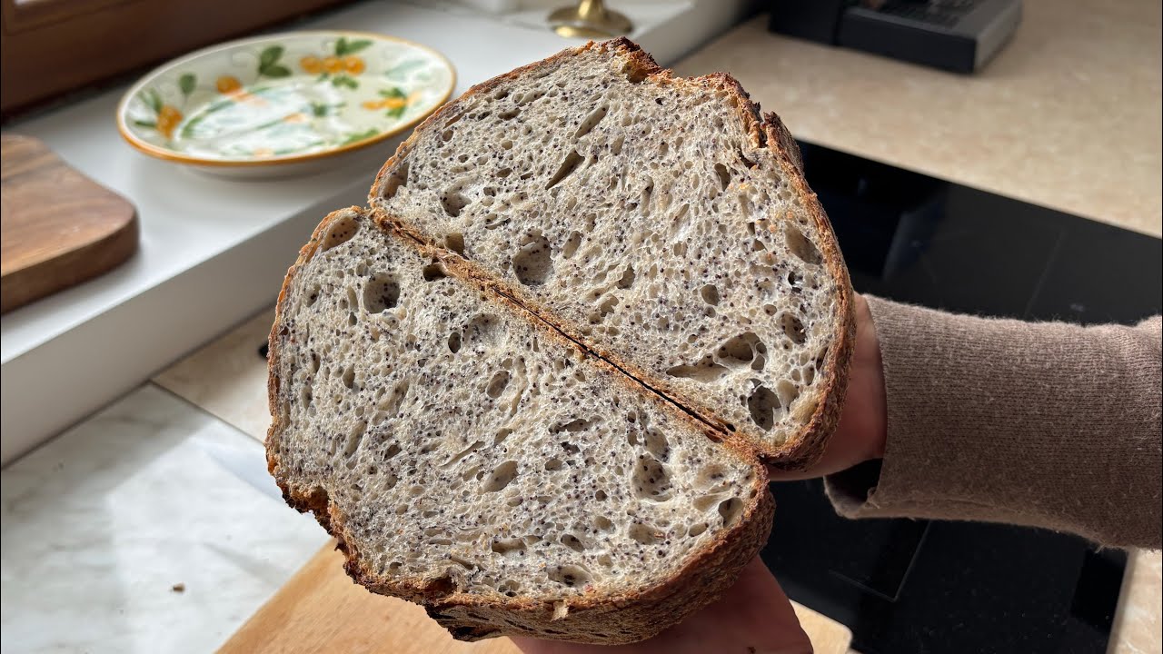 POPPY SEED  Sourdough bread