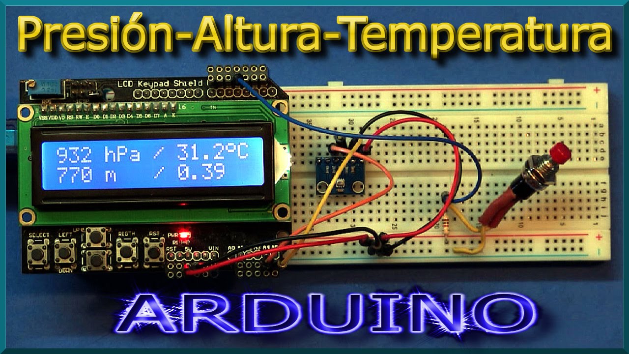 ✅ ARDUINO: Altímetro barométrico | J_RPM