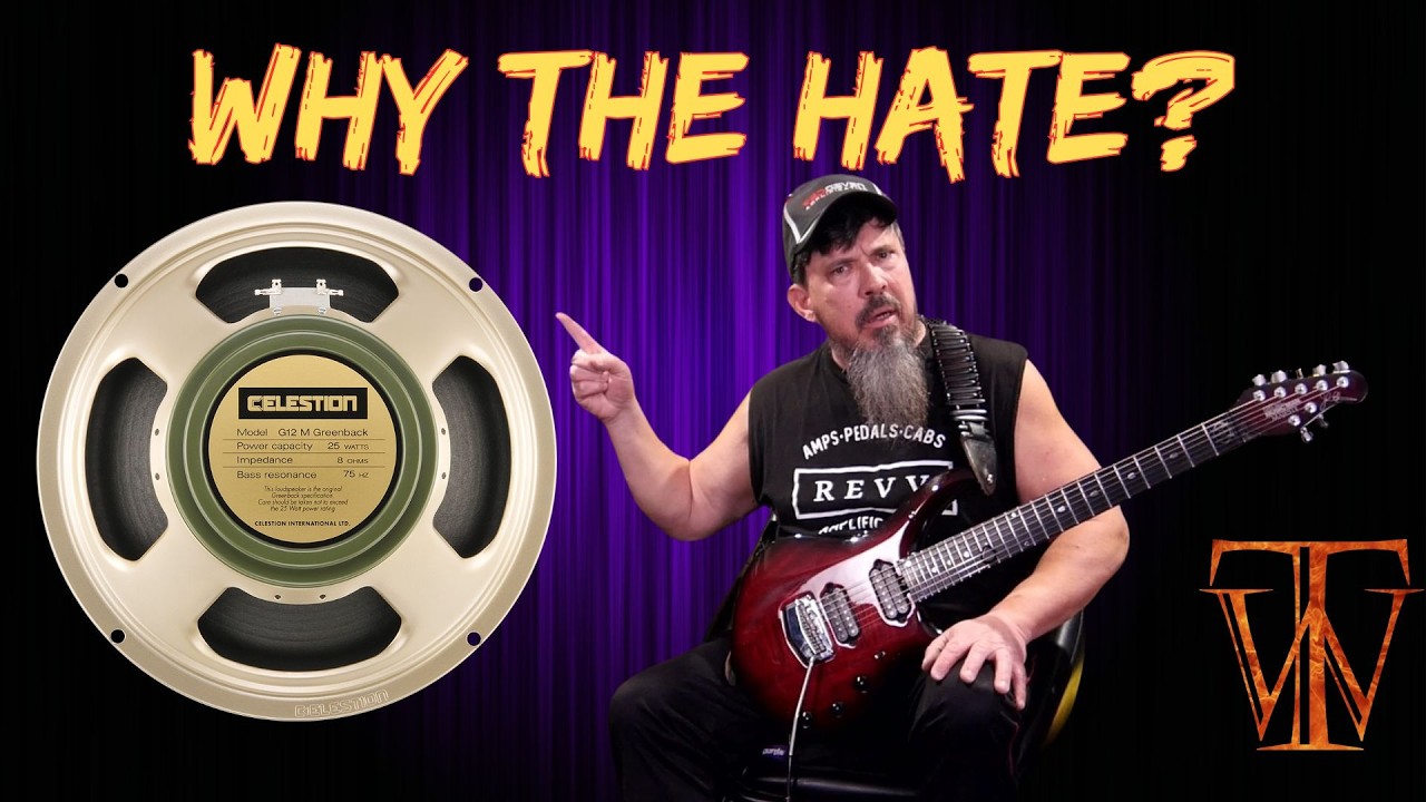 Акустические системы Celestion Greenback — звучание Van Eddie Halen.