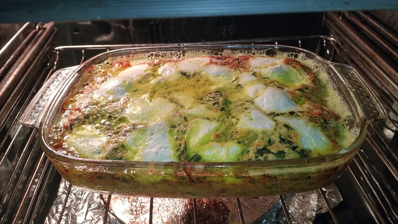 طاجين سبناخ بالڨوتى😋/cuisine tunisienne 🇹🇳
