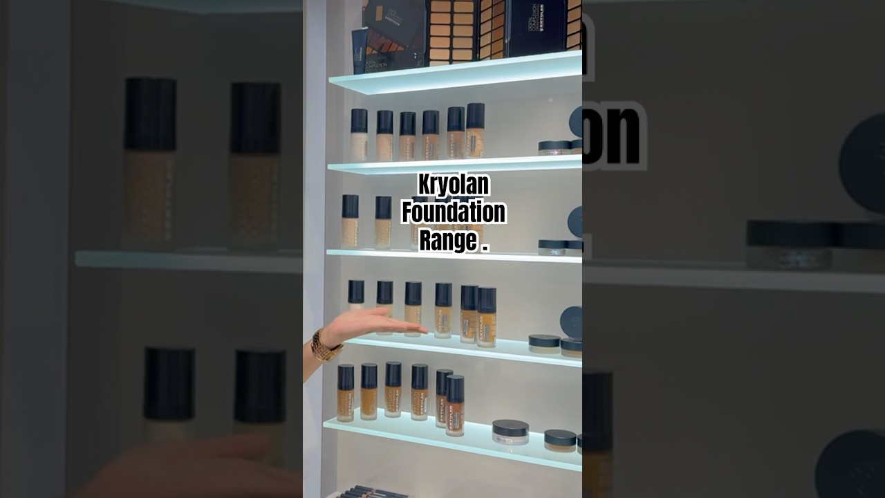 Reviewing different Kryolan Foundations 😍🥰 