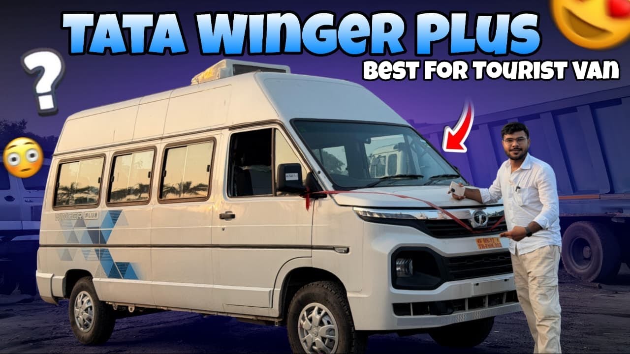 Tata Winger Plus 9 Seater Van - Detail Review, Features, Milege, Price 😍 Best For Tour & Travel