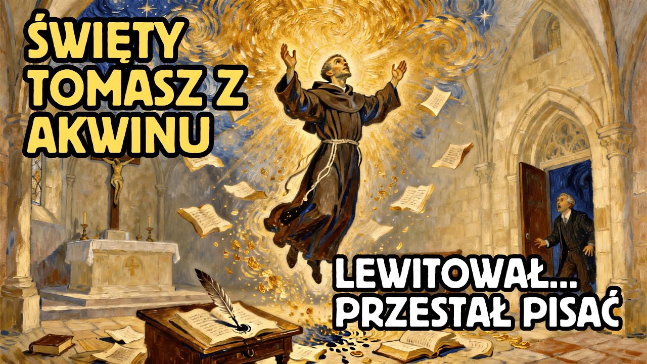Święty Tomasz z Akwinu: Niesamowita Historia Człowieka, Który Lewitował i Przestał Pisać