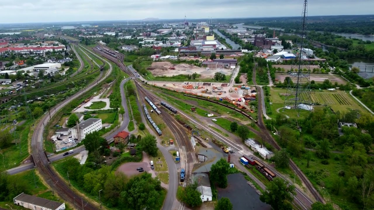 Binnenhafen Magdeburg,DJI Mini 2,Drohne