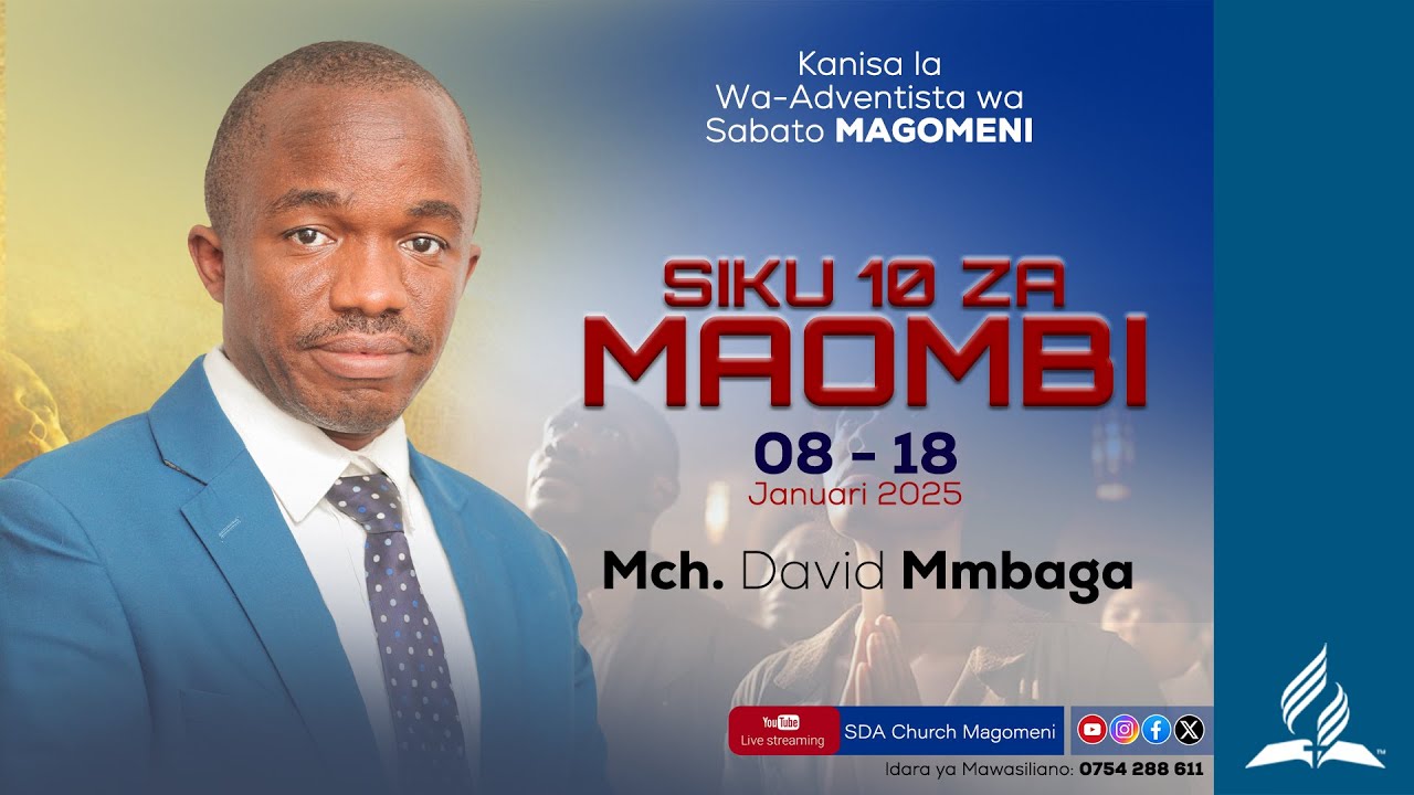 SIKU 10 ZA MAOMBI | BALI WEWE USALIPO... | MCH. DAVID MMBAGA | SIKU YA KWANZA (1)