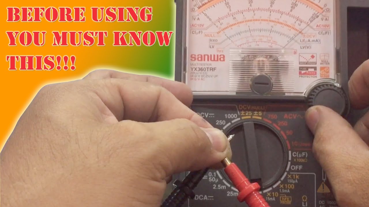How to Calibrate Analog Multi tester | Part Two