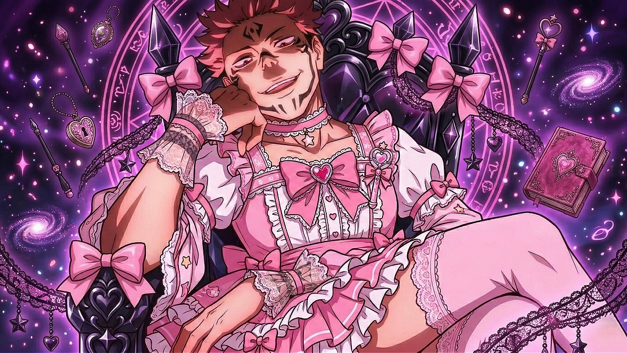 주술회전 OST - 회회기담 廻廻奇譚 (마법소녀 remix.)