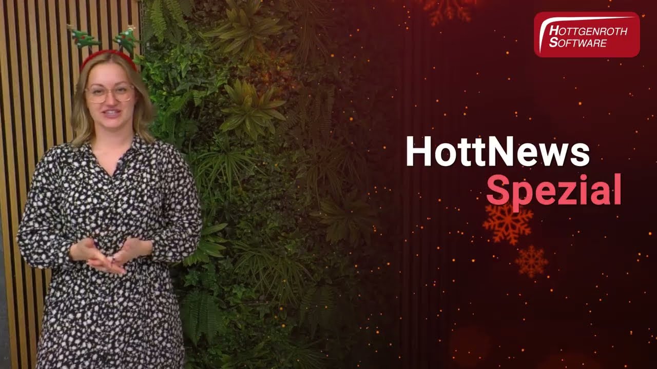 HottNews im November - Weihnachtsaktion, Produktneuheiten und Messeaussichten!