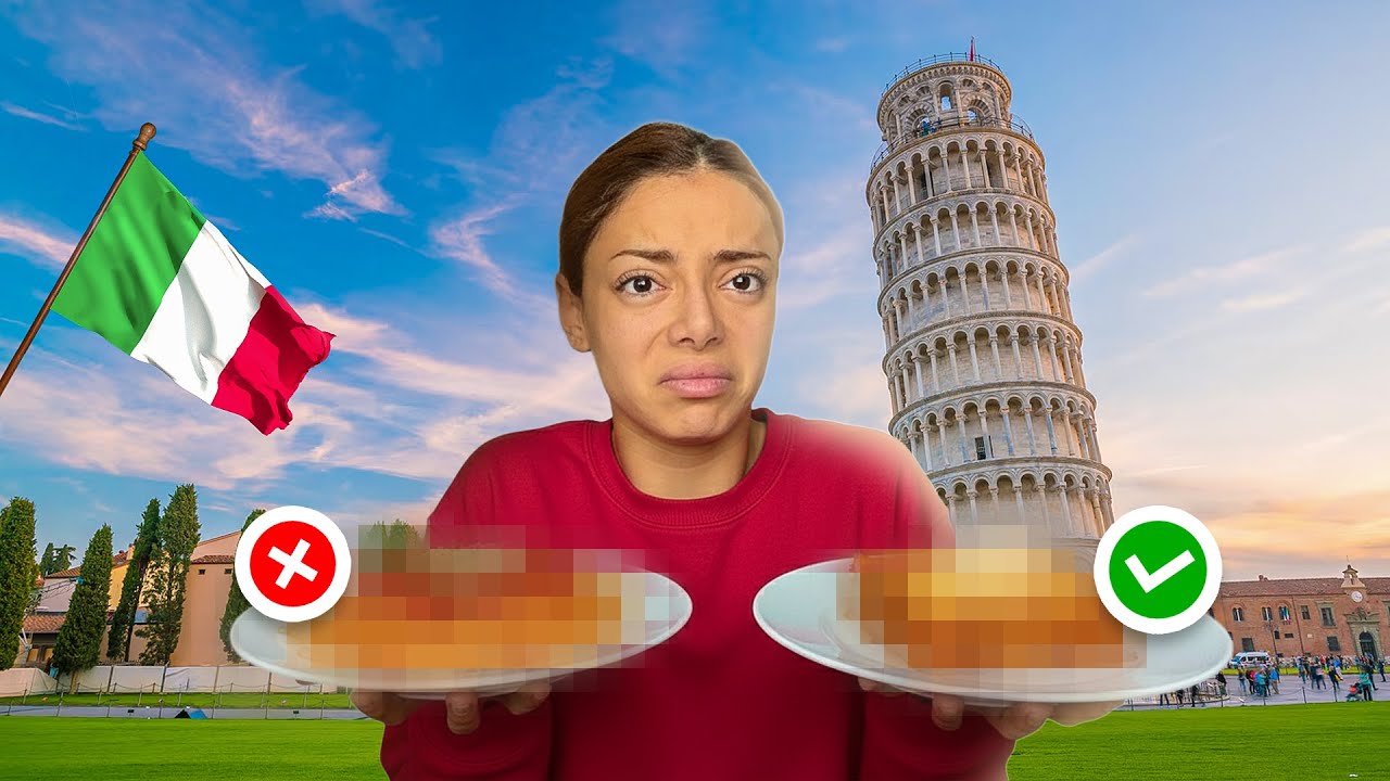 جربت اطيب واسوء اكلة في ايطاليا🤢