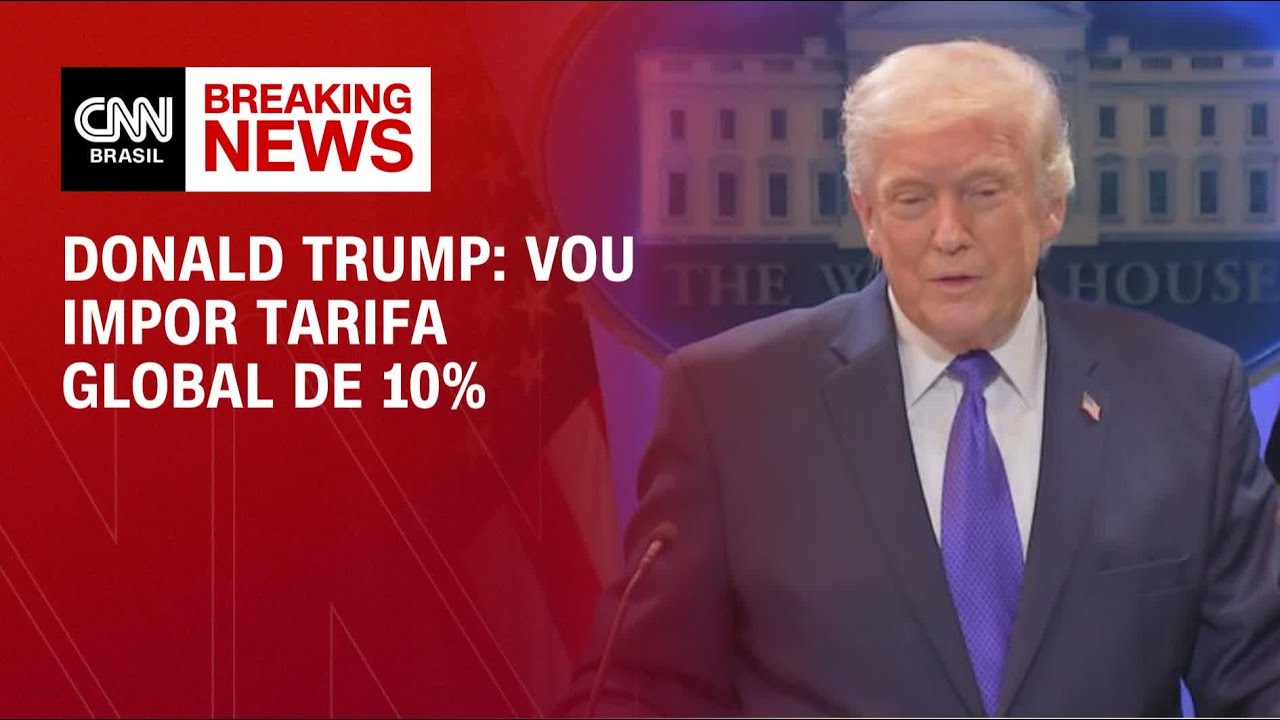 Trump anuncia tarifa global de 10% após decisão da Suprema Corte | CNN 360º