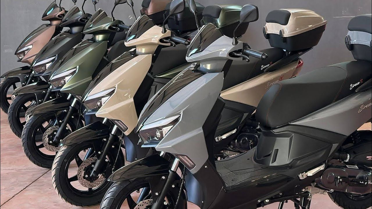جديد دخول أحسن سكوتر صغيور و مطور بحلة جديد #sirocco x 2026 
