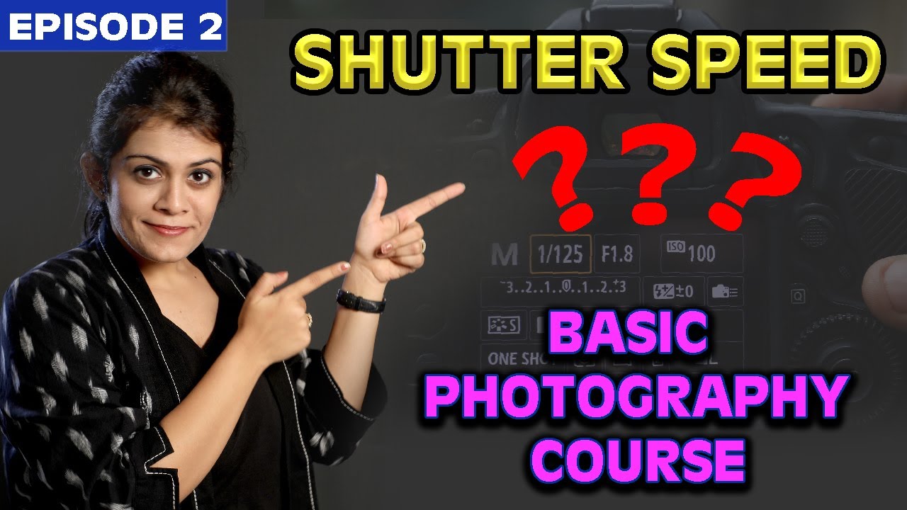 Camera Settings: What is Shutter Speed?? Basic Photography Course in Hindi
