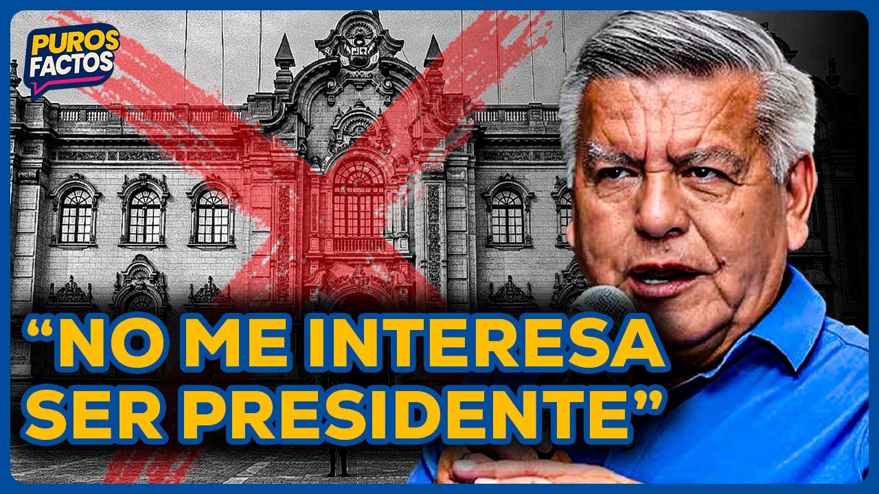 ¿Para qué postula César Acuña a la presidencia de la República? | SEGMENTO #PurosFactos