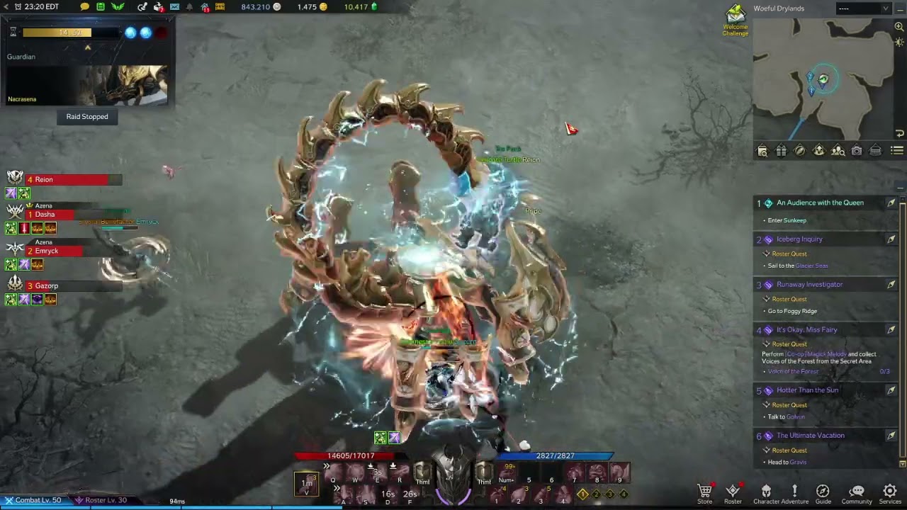Lost ark, but its still  boss fighting as a tank