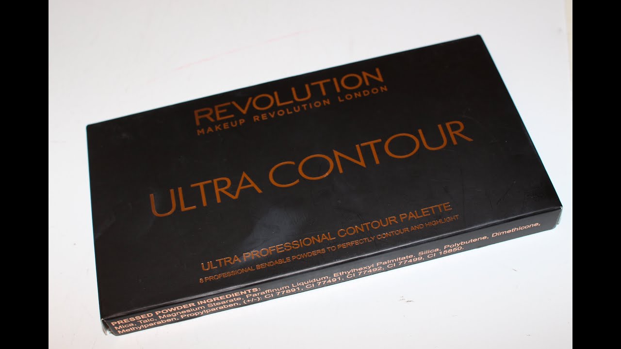 MAKEUP REVOLUTION ULTRA CONTOUR PALETTE| REVIEW AND SWATCHES