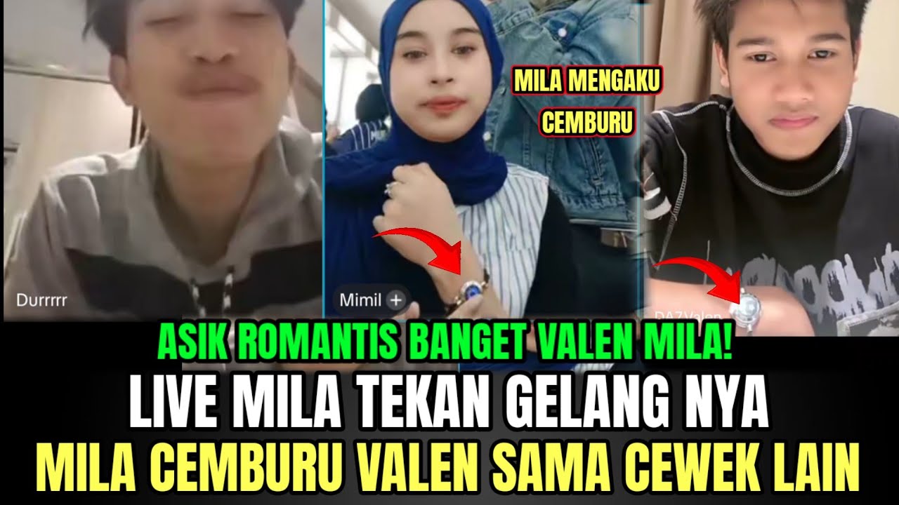 Live Mila Tekan Gelangnya di Depan Abang, Mila Mengaku Cemburu Sama Cewek Lain!