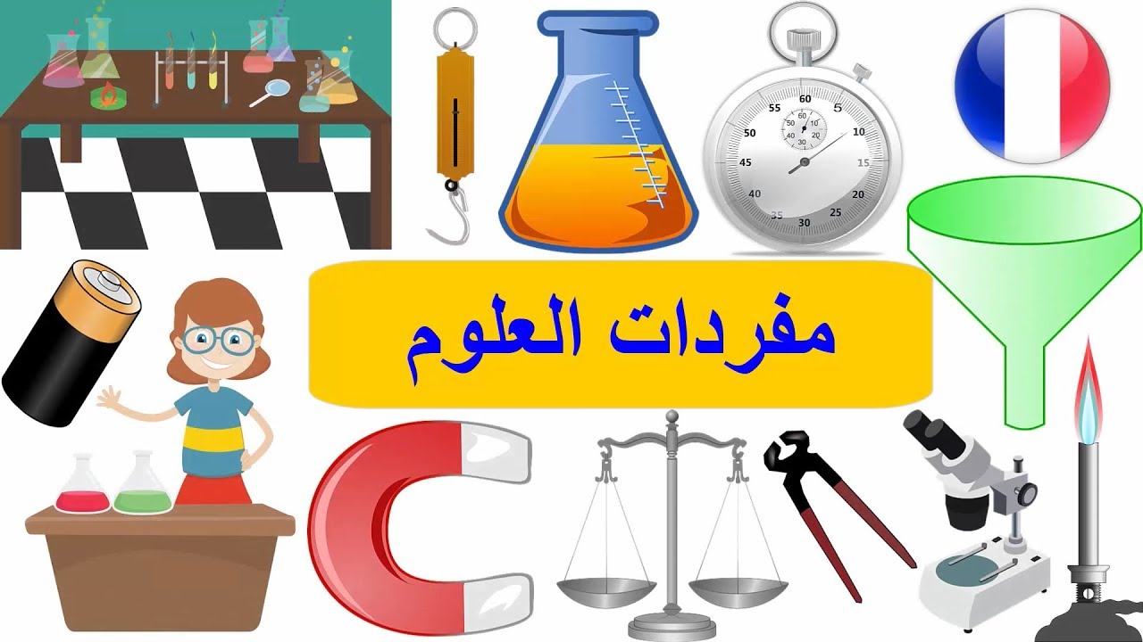 العلوم بالفرنسية - مفردات الدراسة في اللغة اللفرنسية - تعلم اللغة الفرنسية
