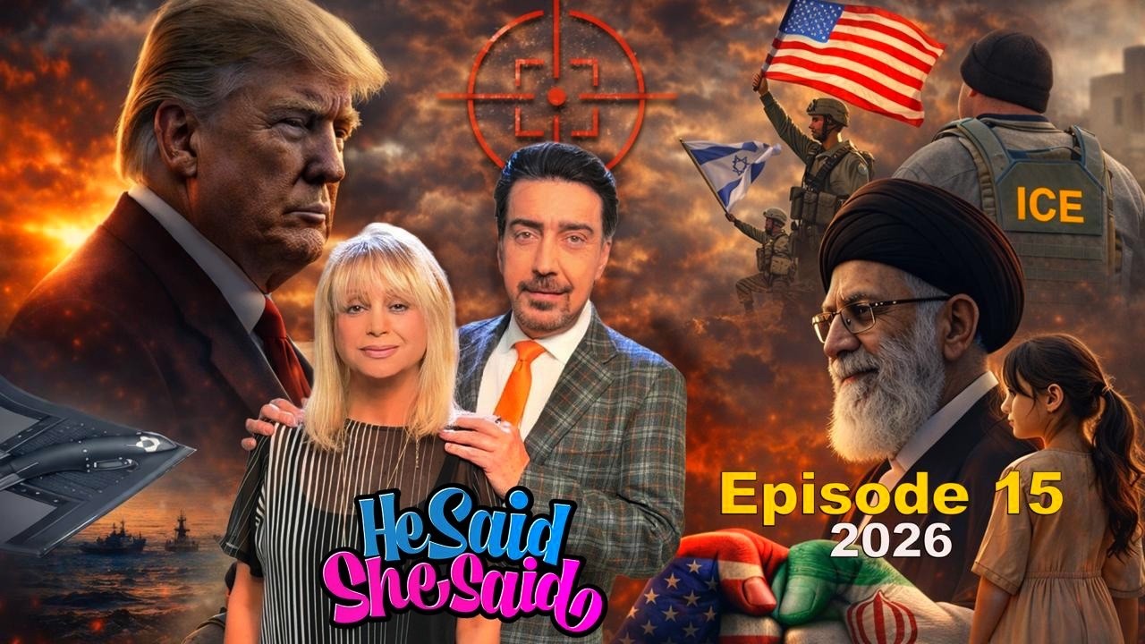 He Said She Said Episode 15 with Alireza Amirghassemi and Vida Heravi - Tapesh TV February 27,  2026