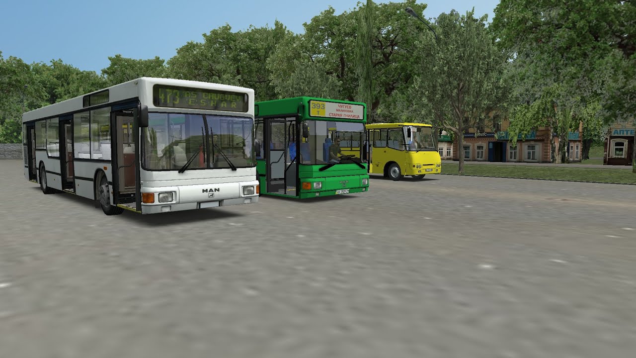 OMSI 2 MAN NL 252 Чугуев Маршрут 473