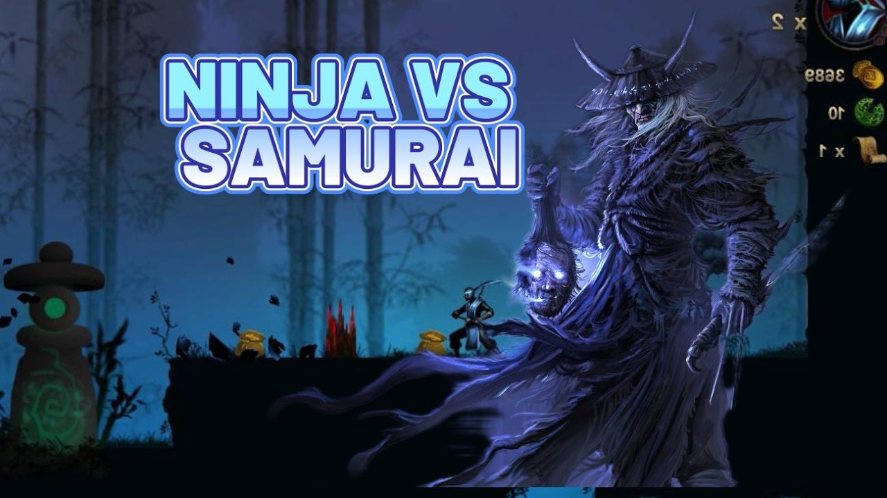 NINJA kill tha samurai samurai vs ninja fighting #games #ninja #traning #gaming #samurai  #powerful