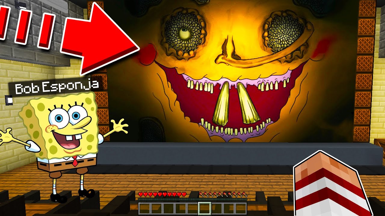 NO VEAS LA PELÍCULA DE BOB ESPONJA.EXE EN MINECRAFT