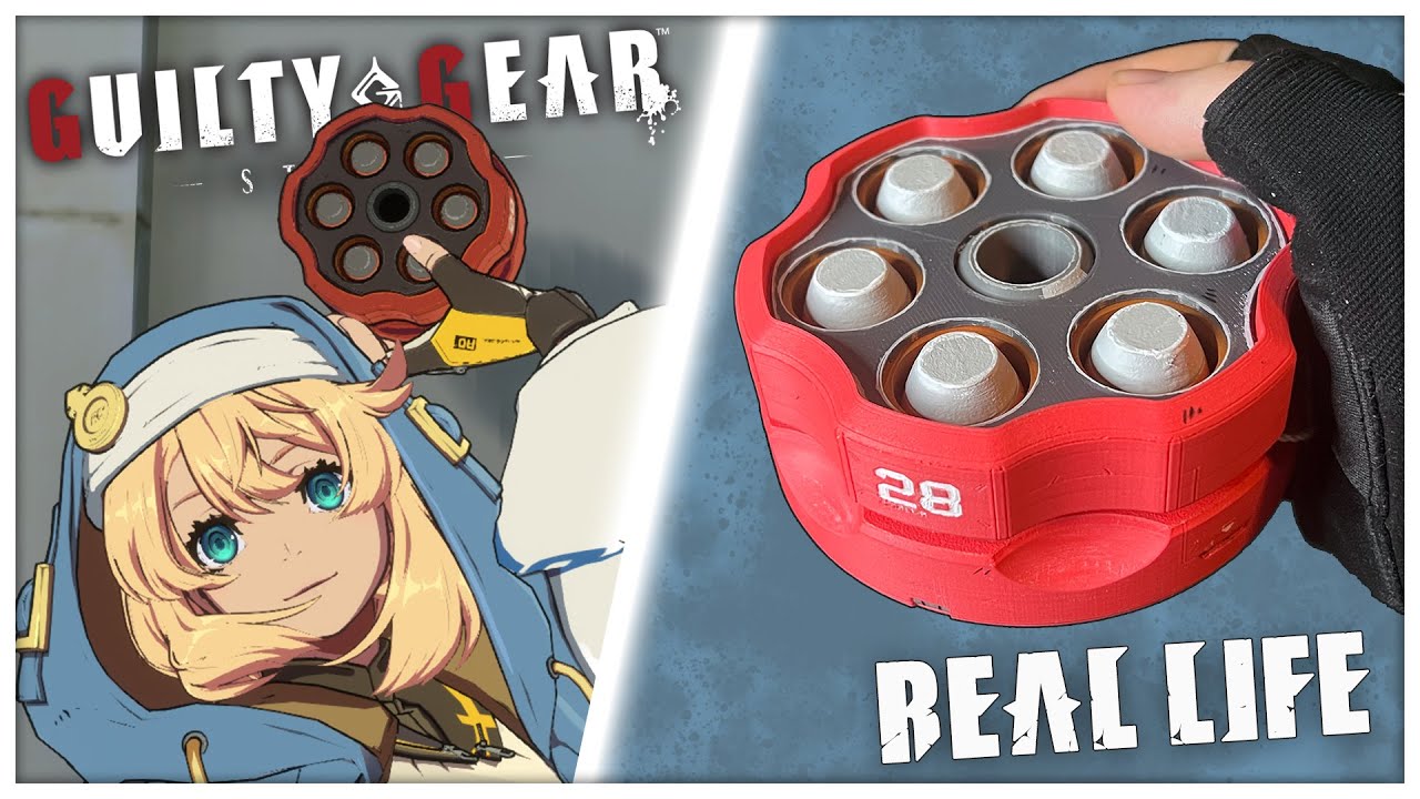 I made Bridget's Bullet YoYo, from Guilty Gear Strive