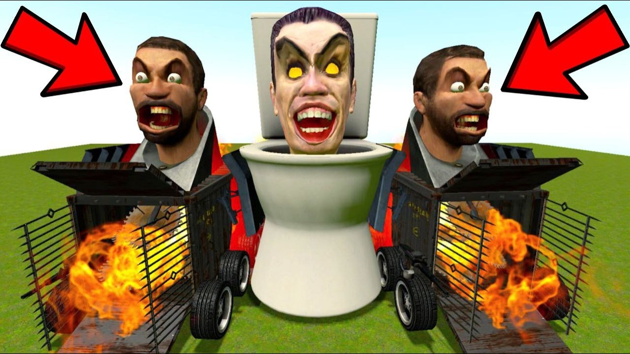 Spartan KIcking All New Skibidi Toilet Bosses in Gint Lava  Deep Pit-#18 Garry's Mod