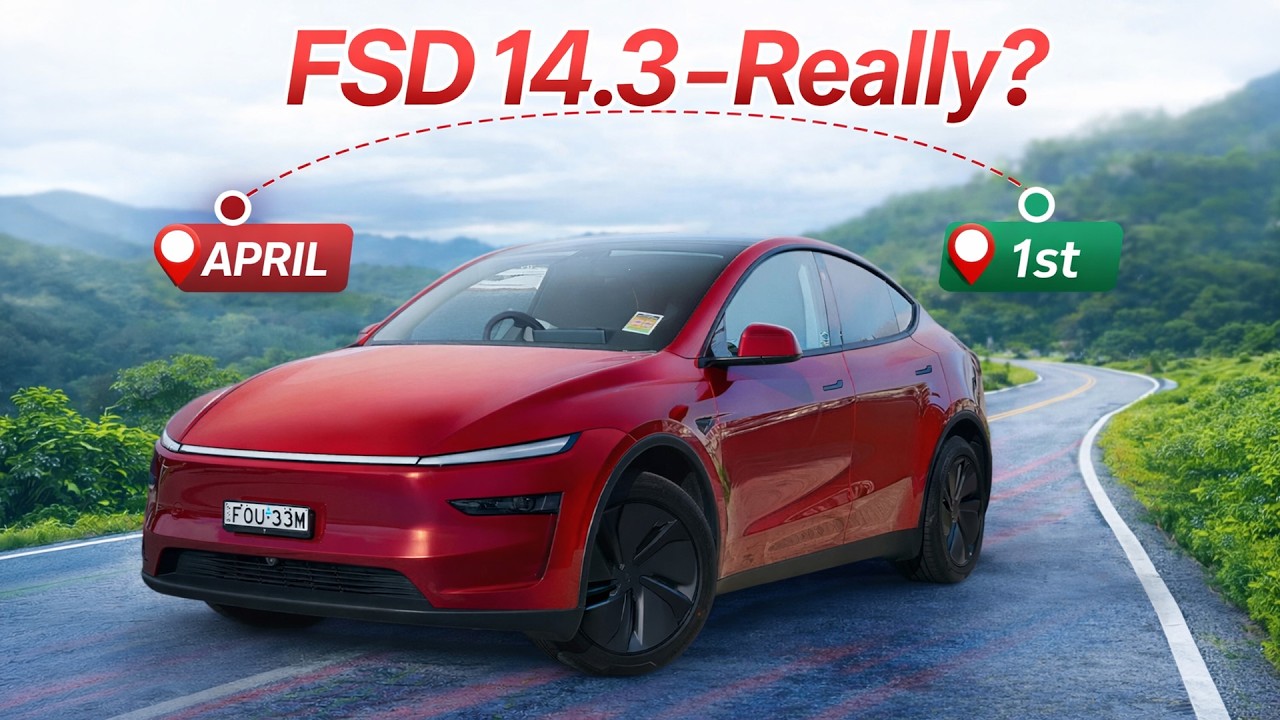 Tesla FSD 14.3 &mdash; ваш первый взгляд!