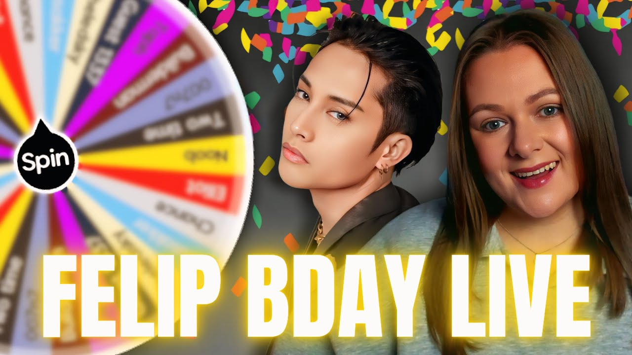 FELIP B-DAY WHEEL SPIN LIVE 🎂 + SB19 '8TonBall' Live on Wish Bus | REACTION 