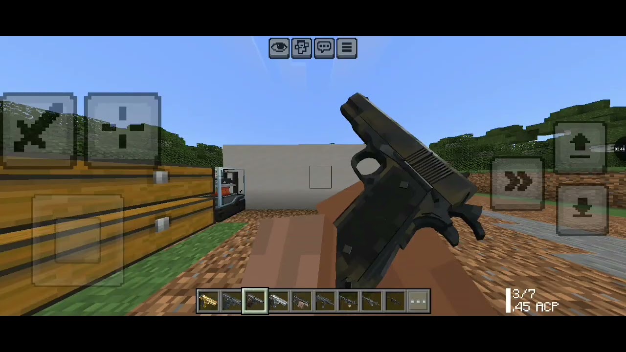 MCPE TACZ GOLDEN SKIN PACK MCBE MODS TACZ GOLDEN EDITION