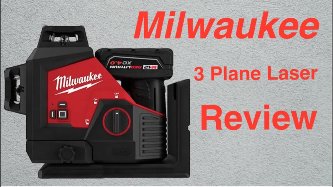Обзор лазера Milwaukee 3 Plane