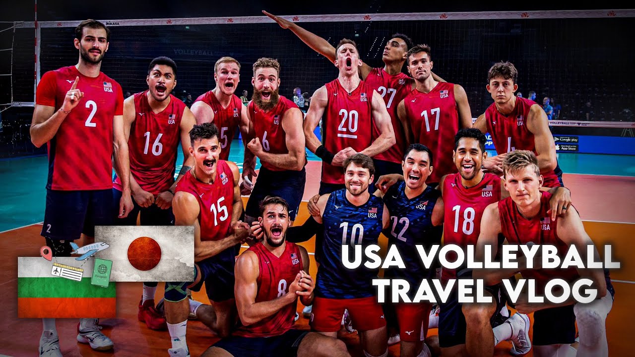 Travel Vlog - USA Men's National Volleyball Team