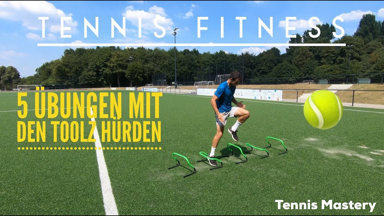Tennis Fitness | 5 Übungen mit den TOOLZ Hürden | Tennis Mastery